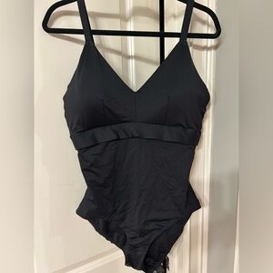 Spanx Classic Black One-Piece Swimsuit 1X